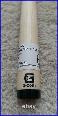 IN STOCK, McDermott G-Core Pool Cue Shaft, 3/8x10, 12.5mm, Navigator Black Tip