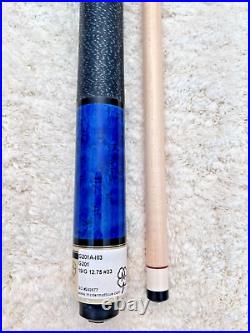 IN STOCK, McDermott G201 Pool Cue with 12.75mm G-Core Shaft, FREE HARD CASE (Blue)