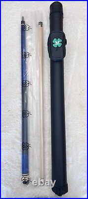 IN STOCK, McDermott G201 Pool Cue with 12.75mm G-Core Shaft, FREE HARD CASE (Blue)