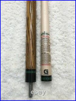 IN STOCK, McDermott G225 C3 Pool Cue with 12.5 G-Core Shaft, Leather, Bocote, CASE