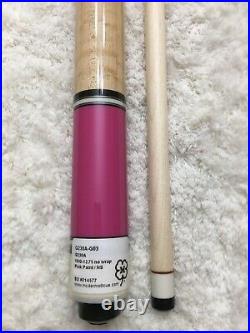 IN STOCK, McDermott G230 Pool Cue with G-Core, Wrapless, FREE HARD CASE (pink)