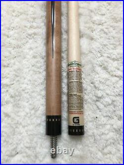 IN STOCK, McDermott G341 Pool Cue with G-Core Shaft, 4 Black Points FREE HARD CASE