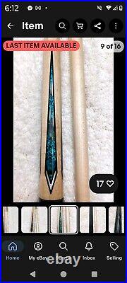 IN STOCK, McDermott G434 Pool Cue with G-Core Shaft, Leather Wrap, FREE HARD CASE