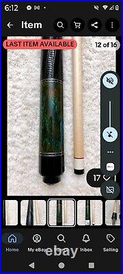 IN STOCK, McDermott G434 Pool Cue with G-Core Shaft, Leather Wrap, FREE HARD CASE