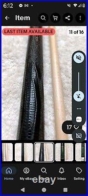 IN STOCK, McDermott G434 Pool Cue with G-Core Shaft, Leather Wrap, FREE HARD CASE