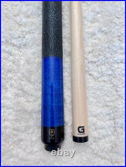 IN STOCK, McDermott GS02 Pool Cue with 12.5mm G-Core Shaft, FREE HARD CASE (Blue)