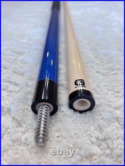 IN STOCK, McDermott GS02 Pool Cue with 12.5mm G-Core Shaft, FREE HARD CASE (Blue)