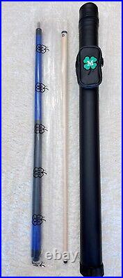 IN STOCK, McDermott GS02 Pool Cue with 12.5mm G-Core Shaft, FREE HARD CASE (Blue)