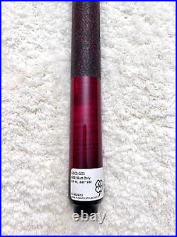 IN STOCK, McDermott GS03 Pool Cue Butt, NO SHAFT (Burgundy Stain. 843)