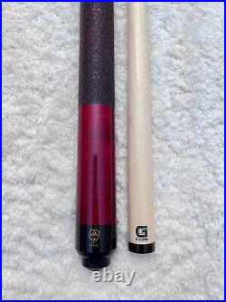 IN STOCK, McDermott GS03 Pool Cue with 12.5 G-Core Shaft, FREE HARD CASE, Burgundy