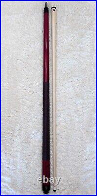 IN STOCK, McDermott GS03 Pool Cue with 12.5 G-Core Shaft, FREE HARD CASE, Burgundy