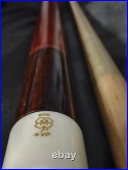IN STOCK, McDermott H752 Pool Cue withG-Core Shaft Leather Wrap H-Series FREE CASE