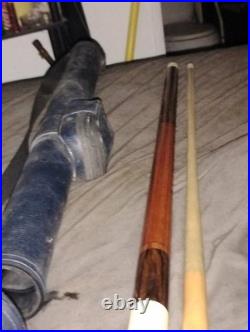 IN STOCK, McDermott H752 Pool Cue withG-Core Shaft Leather Wrap H-Series FREE CASE