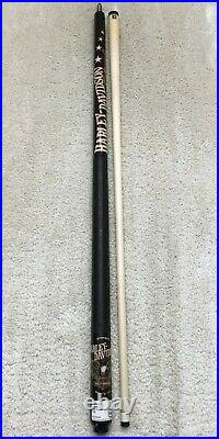 IN STOCK, McDermott Harley Davidson HD42 Pool Cue withG-Core Shaft, FREE HARD CASE
