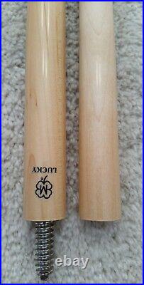 IN STOCK, McDermott Jump Pool Cue & FREE FELT CASE, Lucky LJ2