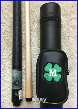IN STOCK, McDermott M22A Black Mano Pool Cue, COTM, FREE HARD CASE
