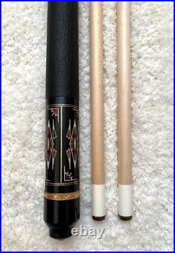IN STOCK, McDermott M8P-1 Prestige Pool Cue with Two Traditional Shafts, 24k Gold