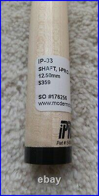 IN STOCK, McDermott i-Pro Pool Cue Shaft, 3/8x10, 12.5mm, Navigator Alpha Tip
