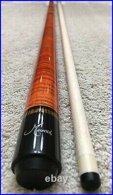 IN STOCK, Meucci ANW-1 Pool Cue with BarBox Pro Shaft, FREE HARD CASE, Orange