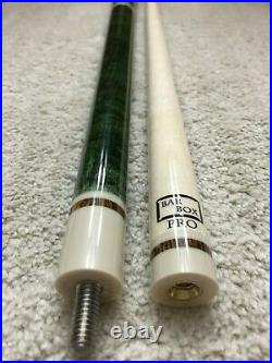 IN STOCK, Meucci ANW-1 Wrapless Pool Cue withBarBox Pro Shaft, FREE HARD CASE, Gren