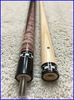 IN STOCK, Meucci HOF-1 Pool Cue with Black Dot Shaft, FREE HARD CASE, Hall Of Fame