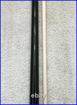 IN STOCK, Meucci Wrapless Gloss Black Pool Cue with Unmarked Pro Shaft FREE CASE