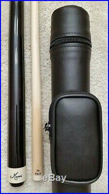 IN STOCK, Meucci Wrapless Pool Cue with The Pro Shaft, FREE McDermott Hard CASE