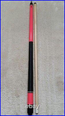 IN STOCK, New McDermott Lucky L13 Pool Cue, FREE McDermott Logo Felt Case (Pink)