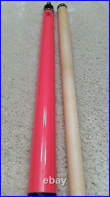 IN STOCK, New McDermott Lucky L13 Pool Cue, FREE McDermott Logo Felt Case (Pink)