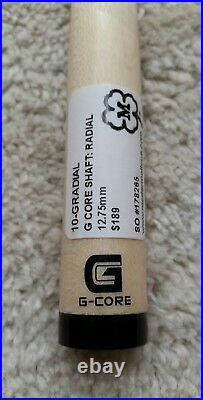 IN STOCK, Radial Joint McDermott G-Core Pool Cue Shaft, 12.75mm, 29 Pro Taper