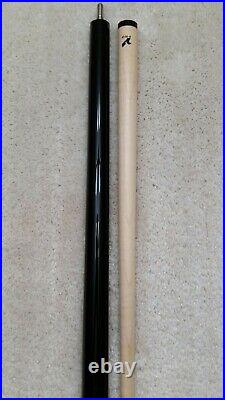 IN STOCK, Viking B2002 Black Wrapless Pool Cue with V PRO Shaft, FREE HARD CASE