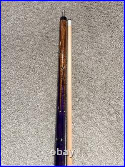 JACOBY CUSTOM POOL CUE BE MAPLE & BUFFALO TURQ 18.8OZ With 10 PRO SHAFT & CASE JACOBY CUSTOM POOL CUE BE MAPLE & BUFFALO TURQ 18.8OZ With 10 PRO SHAFT & CASE