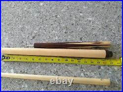 Jerico Mcdermott 3 Piece Pool Cue Patent # 5462490 with Stinger Shaft