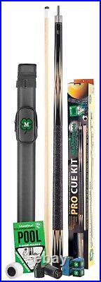 KIT2 PRO McDermott with Michigan Maple Billiard Cue, Case, and Accessories KIT 2