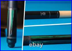 LUCKY L77 MCDERMOTT CUES 58 2-PC BILLIARD POOL TABLE CUE STICK With SILVER RINGS