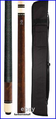 LUCKY L9 McDermott Cues Cherry Stain 2pc Billiard Pool Cue Stick + 1x1 Case