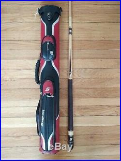 Limited Edition Snap On McDermott Pool Cue withLeather Case Very Cool