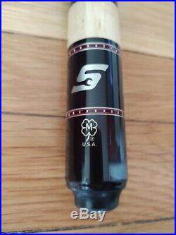 Limited Edition Snap On McDermott Pool Cue withLeather Case Very Cool