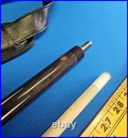 Lot 3 Pool Cues 2 McDermott & Camel Cigarette With Predator Black Leather Case