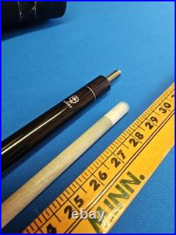 Lot 3 Pool Cues 2 McDermott & Camel Cigarette With Predator Black Leather Case