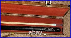 M15B Mcdermott Pool Cue with hubler and hardlockable leather cue case