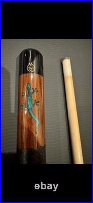 M54b Retired McDermott Pool Cue, Indian Gecko From 2000-2005