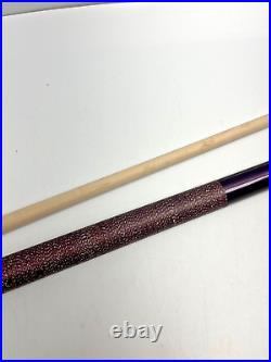 MCDERMOTT BILLIARD POOL TABLE CUE STICK Purple/Black GS14