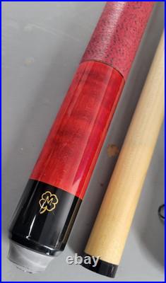 MCDERMOTT MODEL GS03 58.75 2 PIECE POOL CUE RADIAL PIN MAPLE with EXCALIBUR CASE