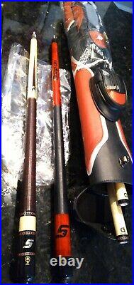 MCDERMOTT SNAP-ON SPECIAL POOL CUE SET! G core shafts! Limited never sold