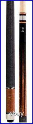 MCDERMOTT STAR S72B BILLIARD GAME POOL CUE STICK with SILVER & COLORED RINGS