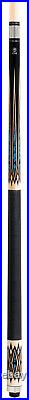 MCDERMOTT STAR S83 MAPLE TWO PIECE BILLIARD TABLE POOL CUE STICK with SILVER RINGS