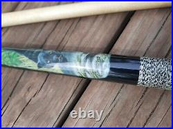 McDermott 1997 MITTELSTADT series 58 Long Pool Cue Panther Two Piece Nice