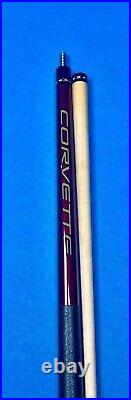 McDermott 2003 Corvette CV50 Pool Cue Stick With Matching Corvette Case