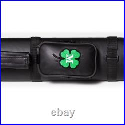McDermott 2x2 Clover Oval Hard Billiard Pool Cue Case AUTHORIZED DEALER